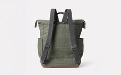 Fin waxed cotton backpack