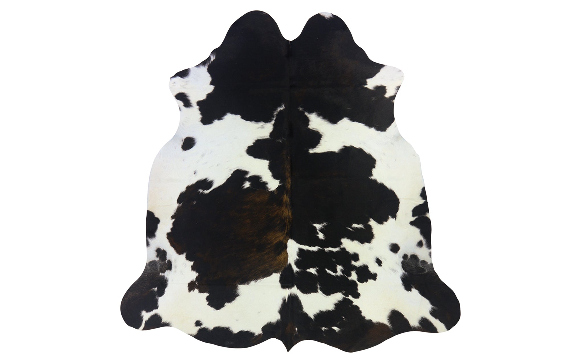 Cowhide No.21249 - black, brown & white