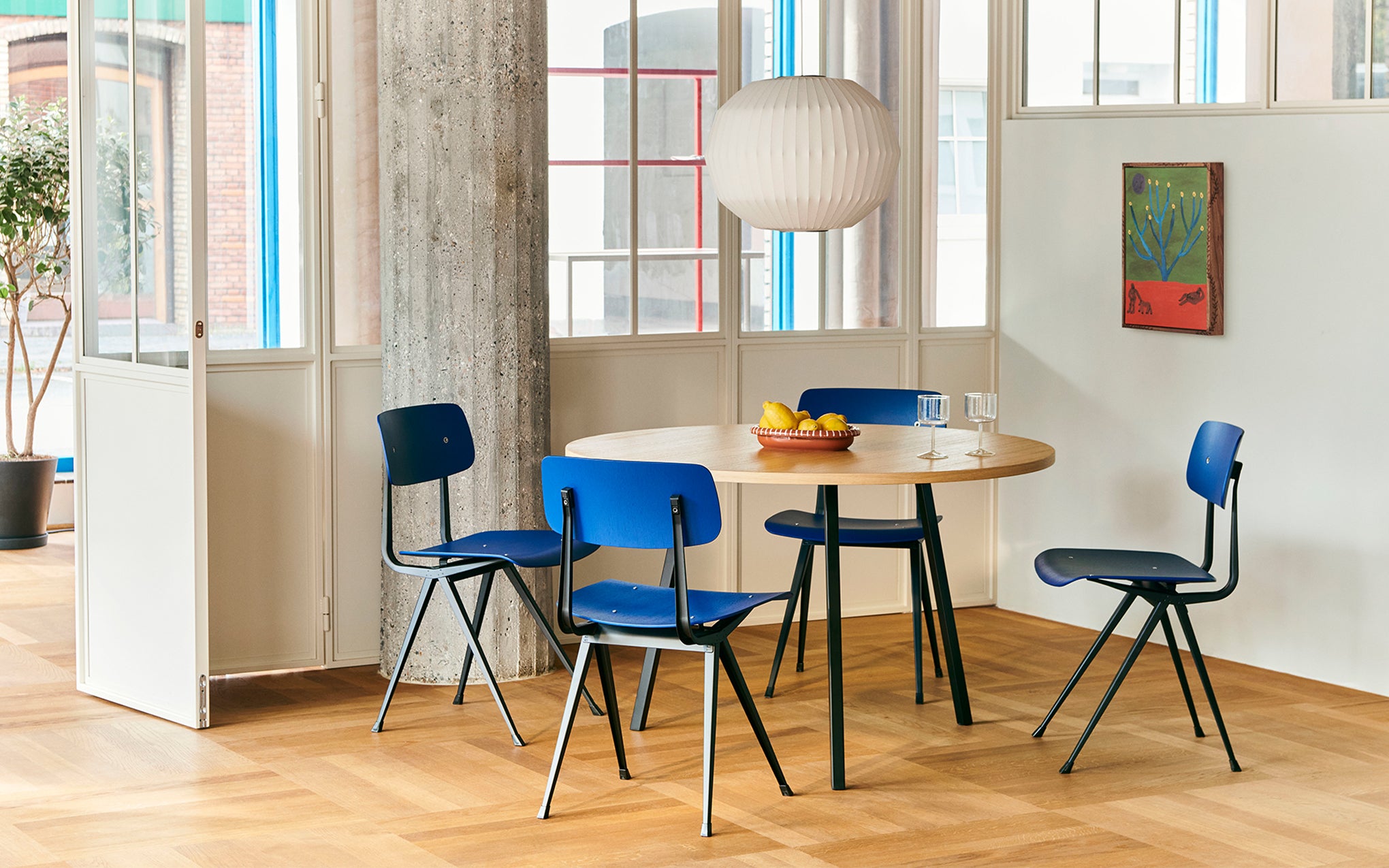 Nelson Angled Sphere Bubble pendant lamp