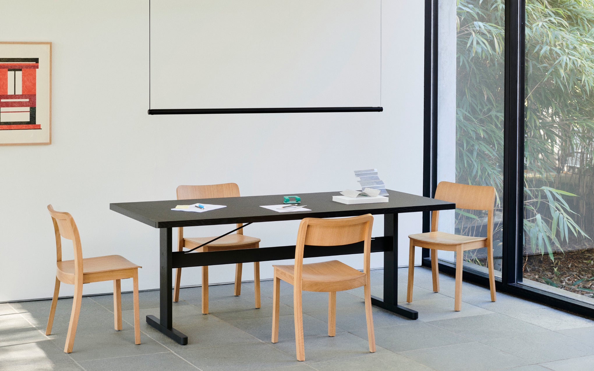 Factor Linear suspension lamp