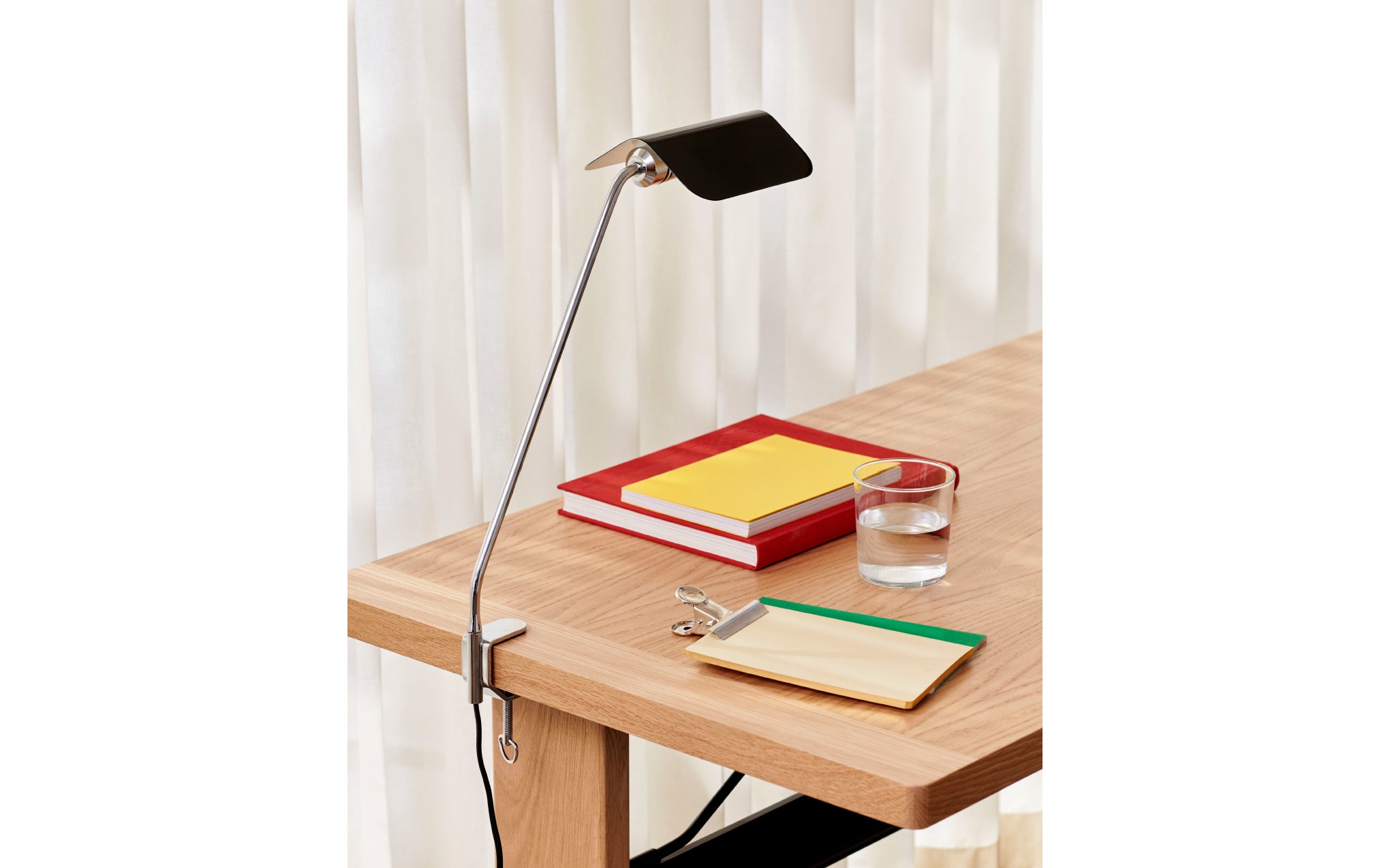 Apex desk clip lamp