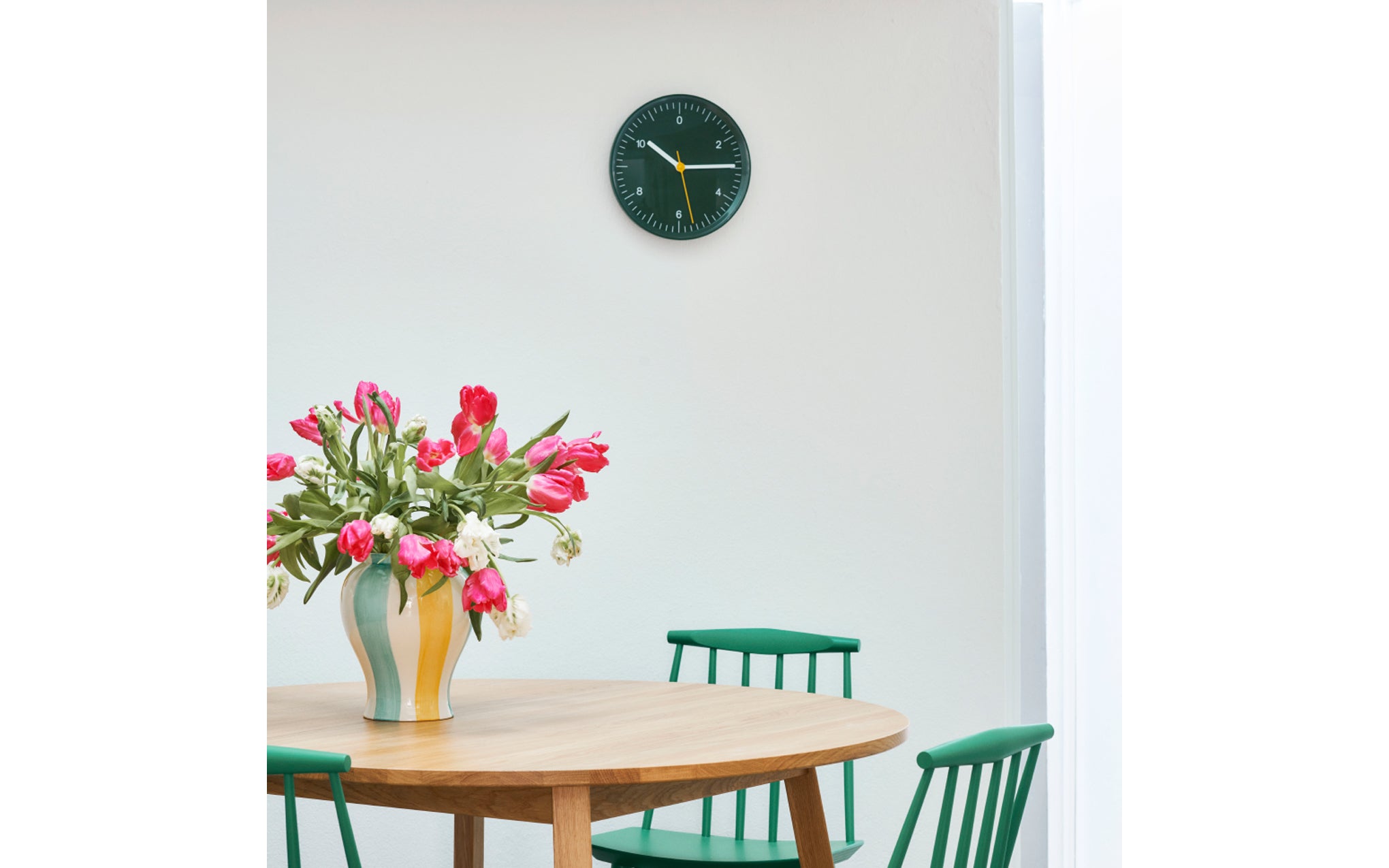 Wall clock by Jasper Morrison for HAY SCP