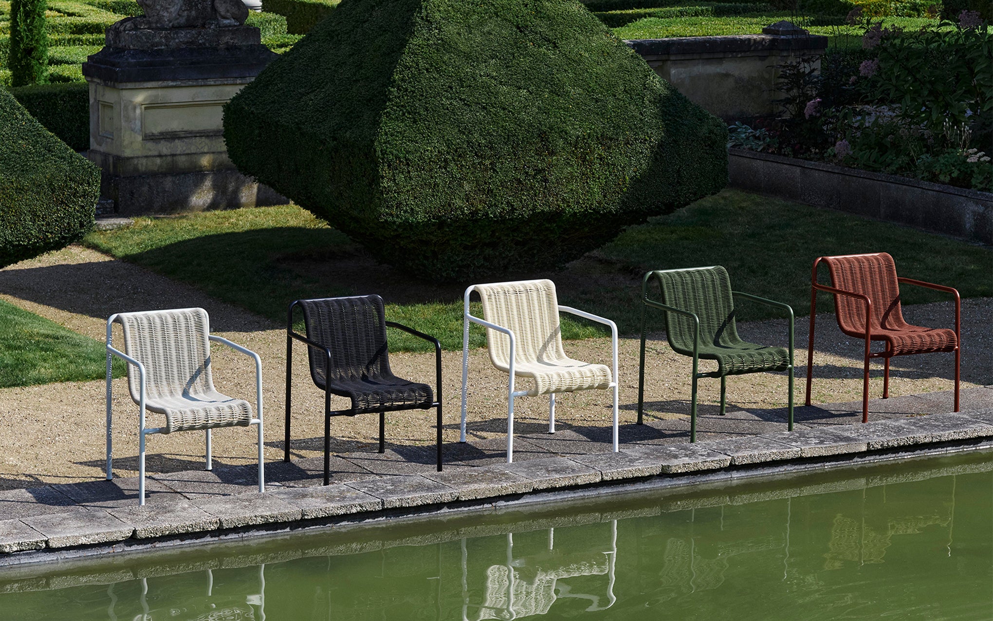 Palissade Cord dining armchair