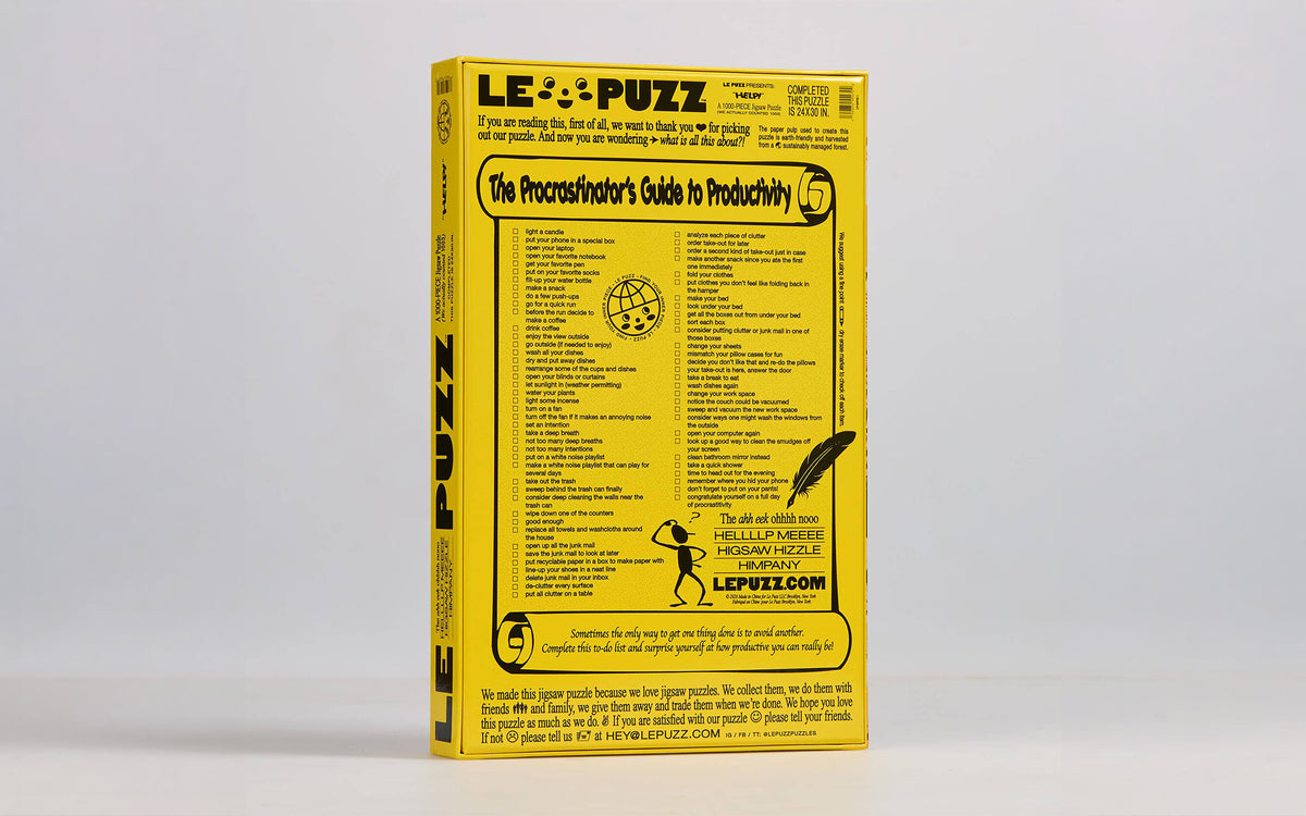 HELP! puzzle - 1000 pieces