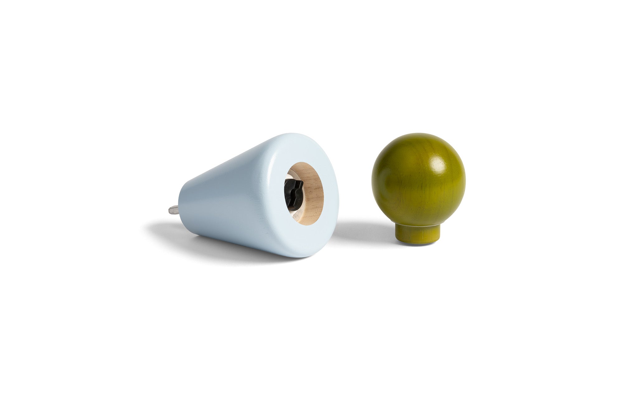 Halma salt & pepper mill - blue