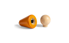 Halma salt & pepper mill - orange