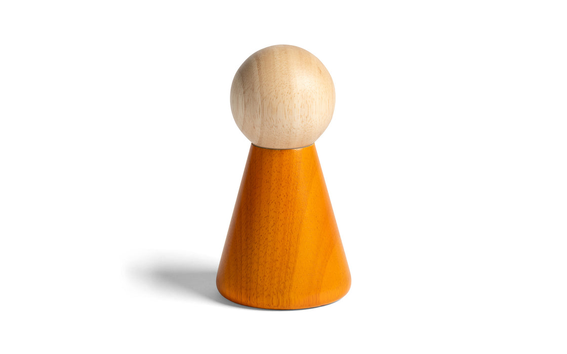 Halma salt & pepper mill - orange