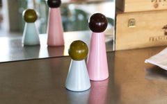 Halma salt & pepper mill - pink