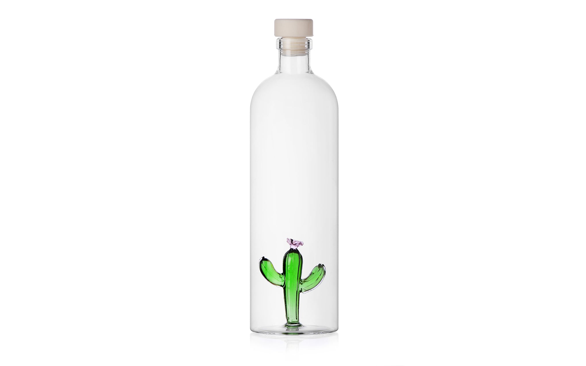Desert Plants bottle - green cactus