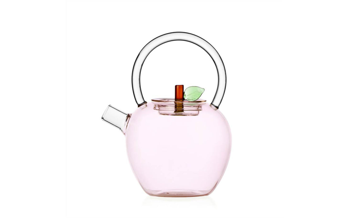 Fruits and Flowers teapot - apple