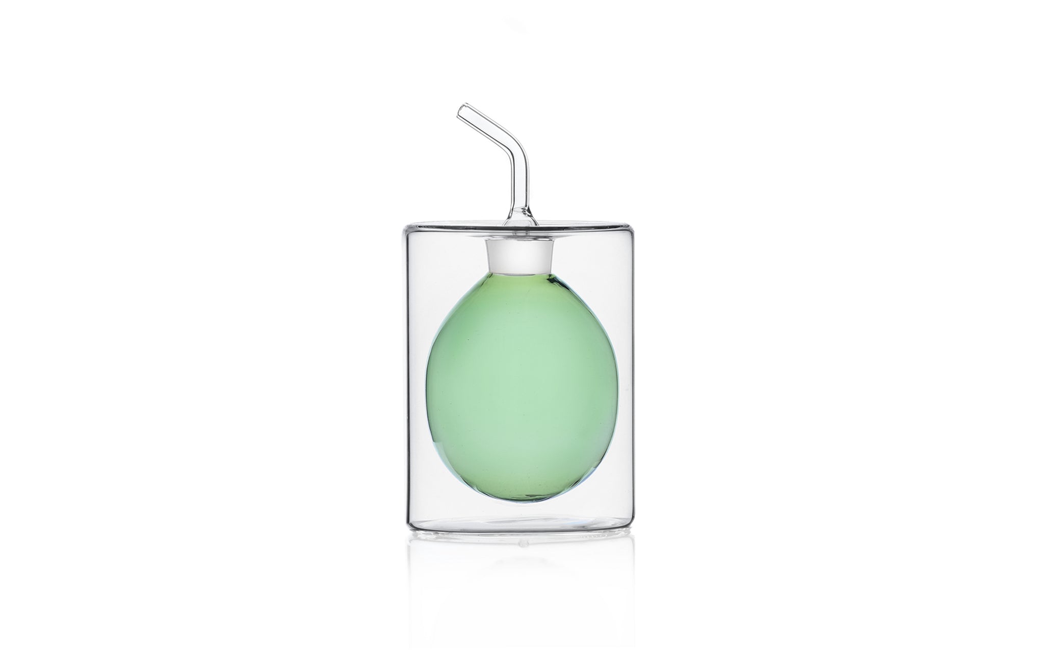 Cilindro oil bottle - green