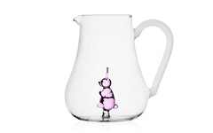 Animal Farm pitcher - pink rabbit