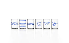Deco Blu assorted shot glasses - set of 6