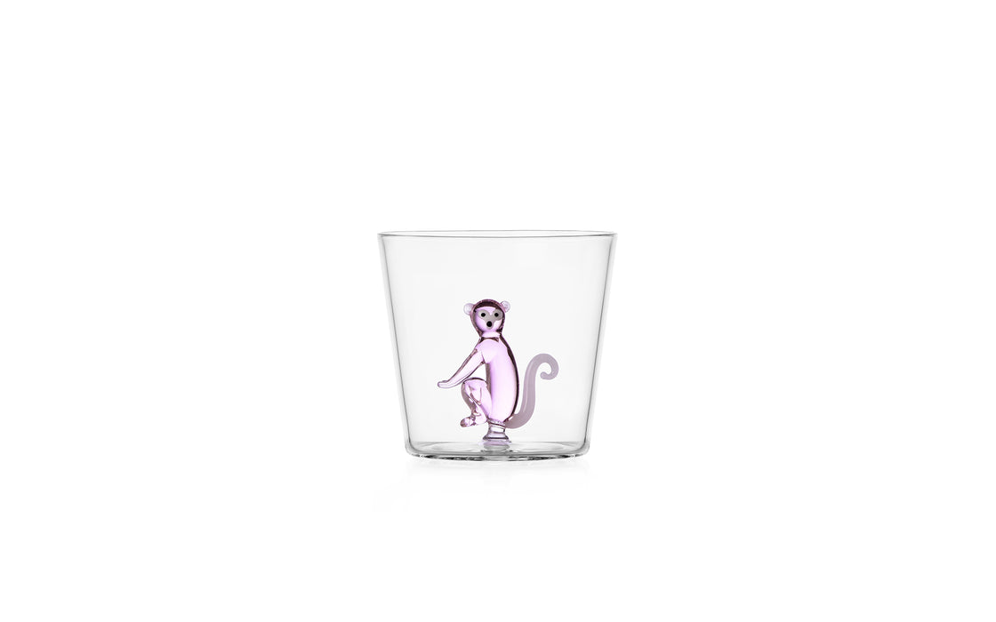 Savannah tumbler - pink monkey