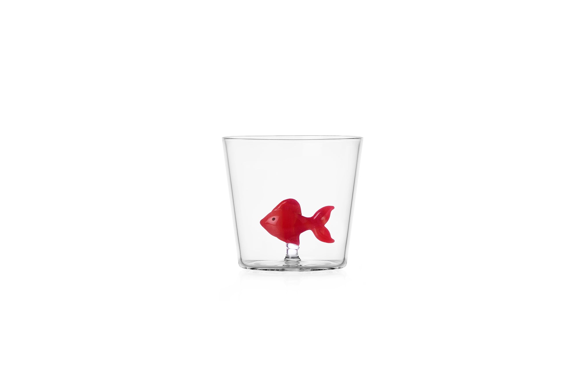 Animal Farm tumbler - red fish