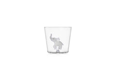 Savannah tumbler - white elephant