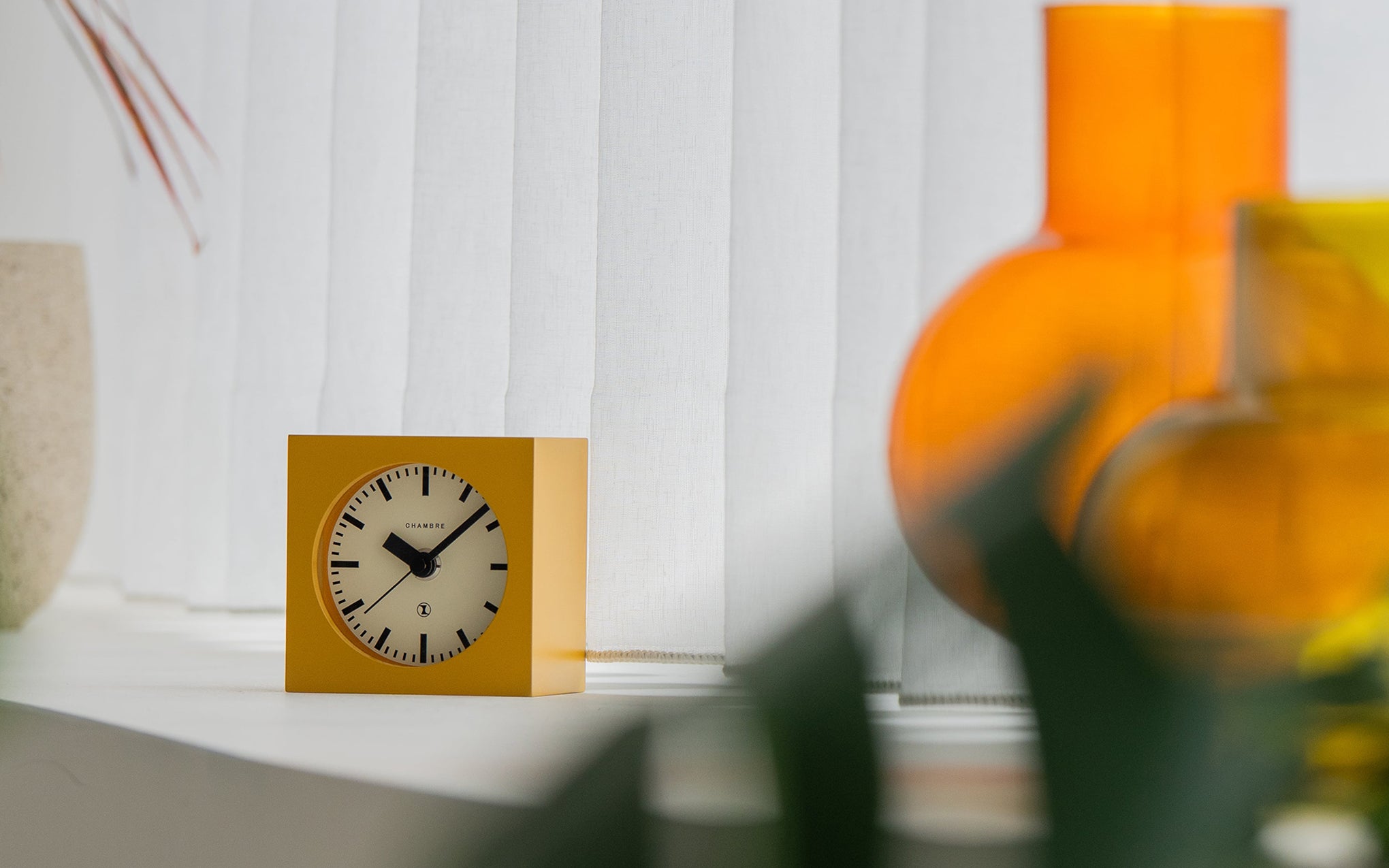 Chambre Block desk clock