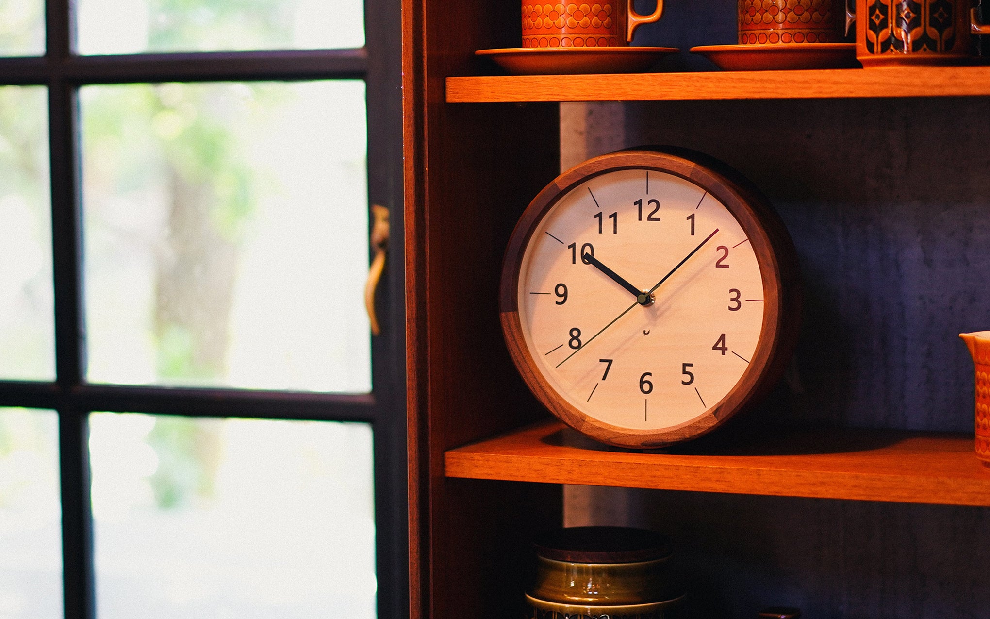 Chambre Small Nut wall clock