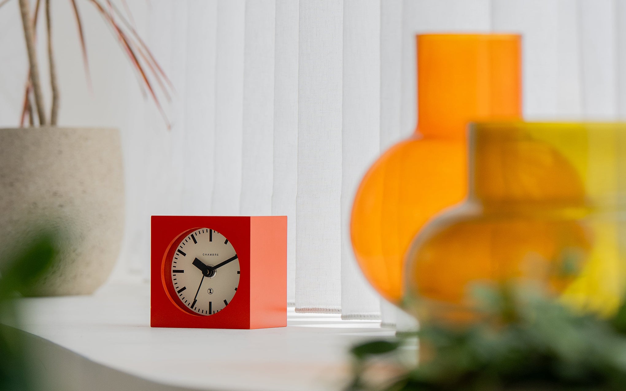 Chambre Block desk clock