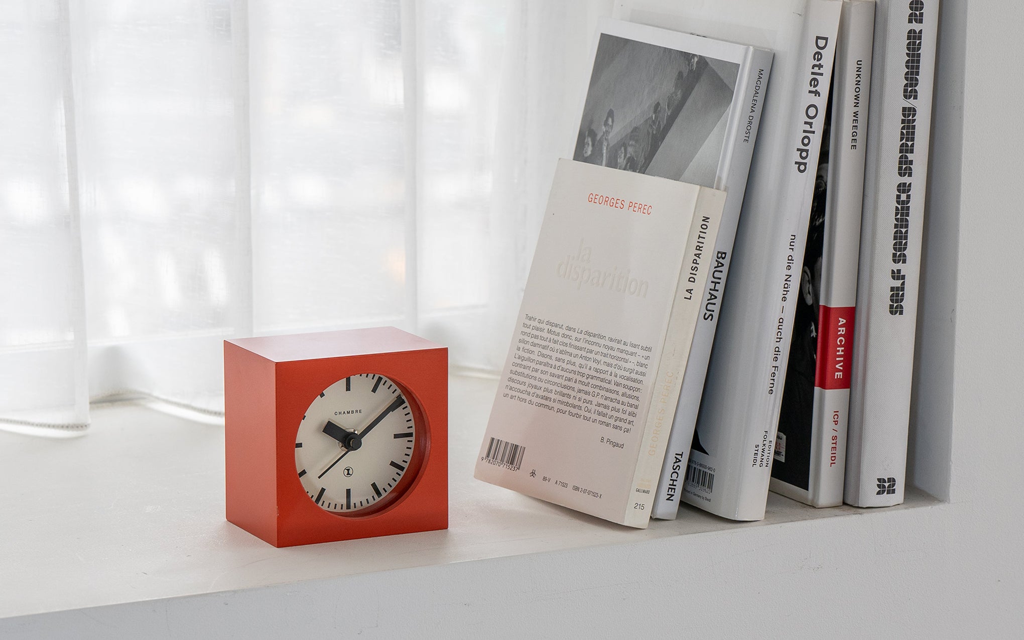 Chambre Block desk clock