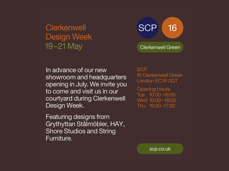 Clerkenwell Design Week 2026
