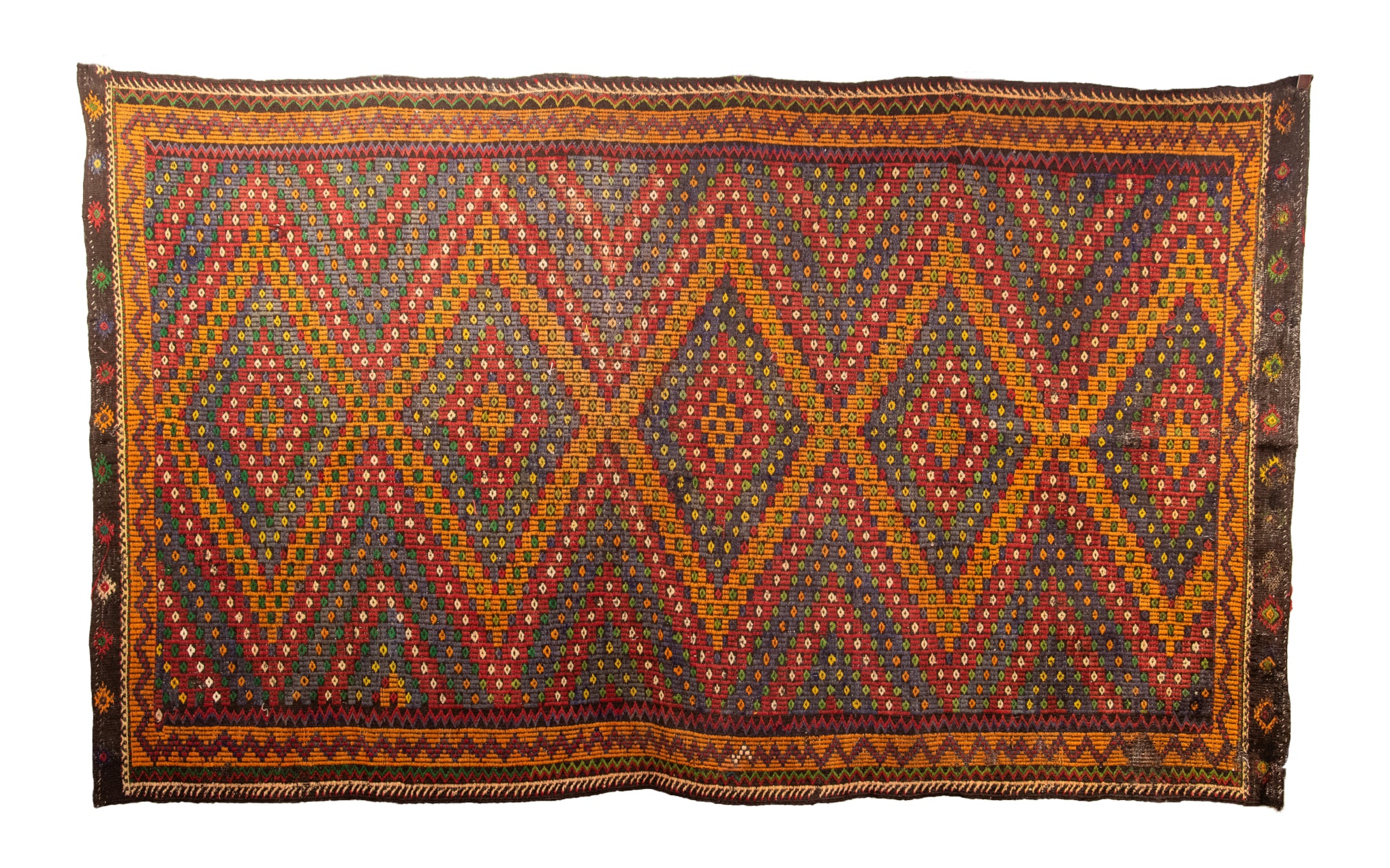 Vintage Iranian rug