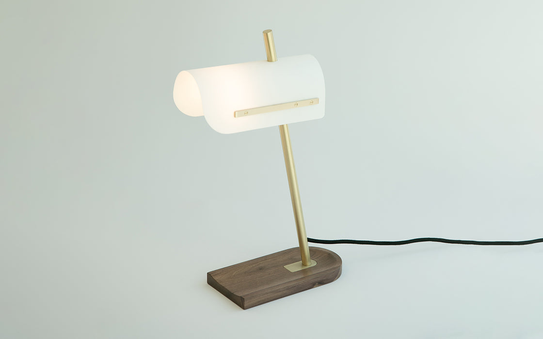 Modernist desk lamp