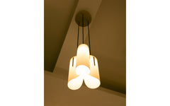 Modernist 3 shade pendant