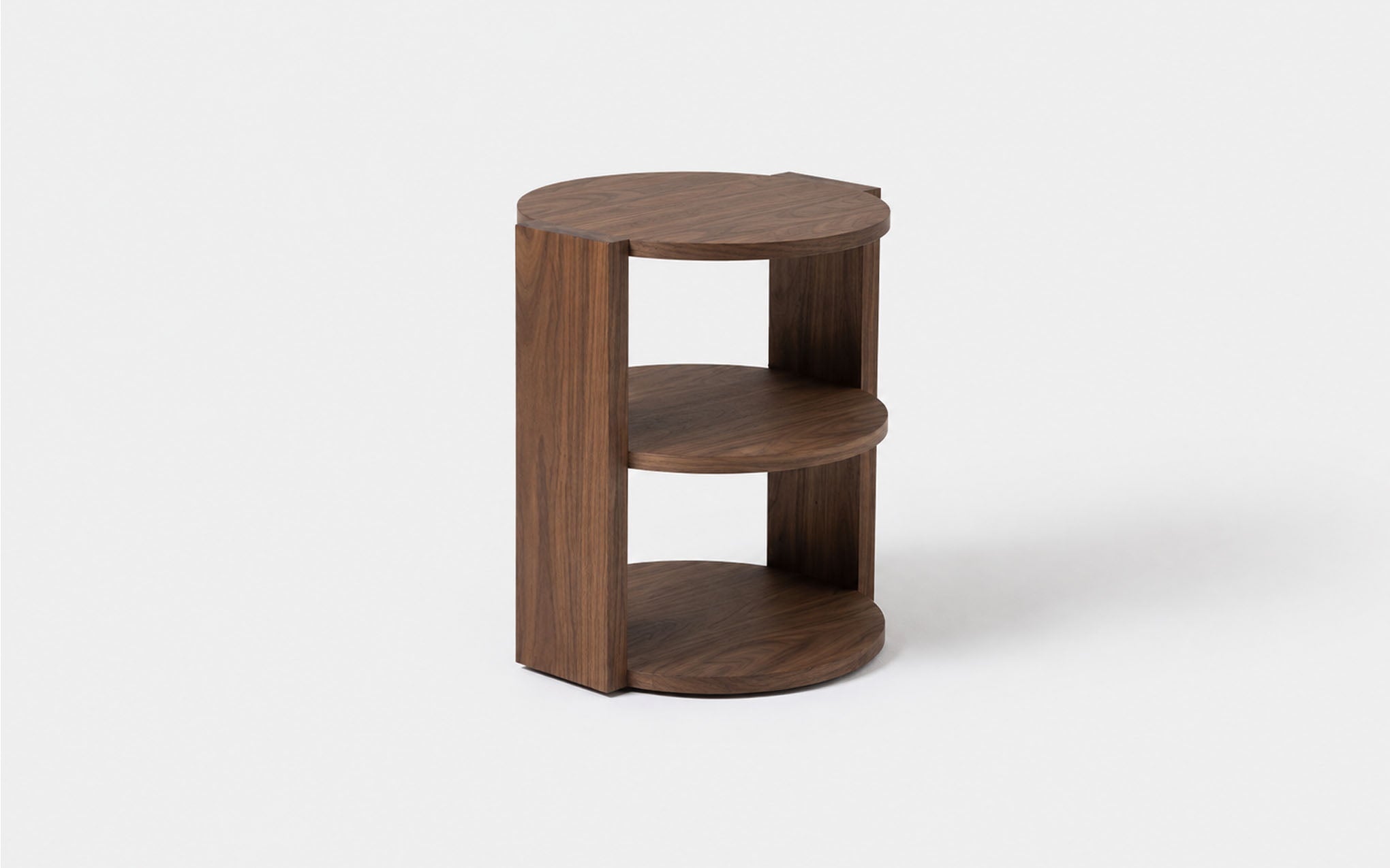Cove side table - walnut
