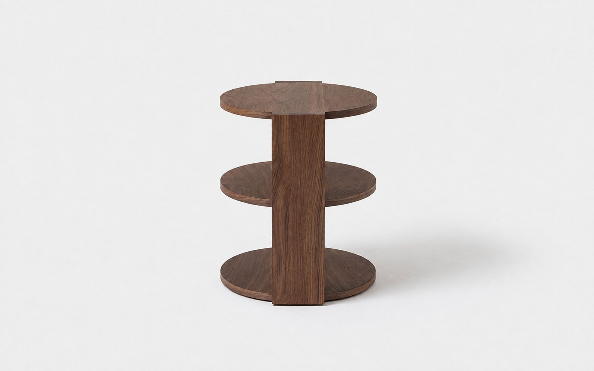 Cove side table - walnut