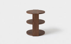 Cove side table - walnut