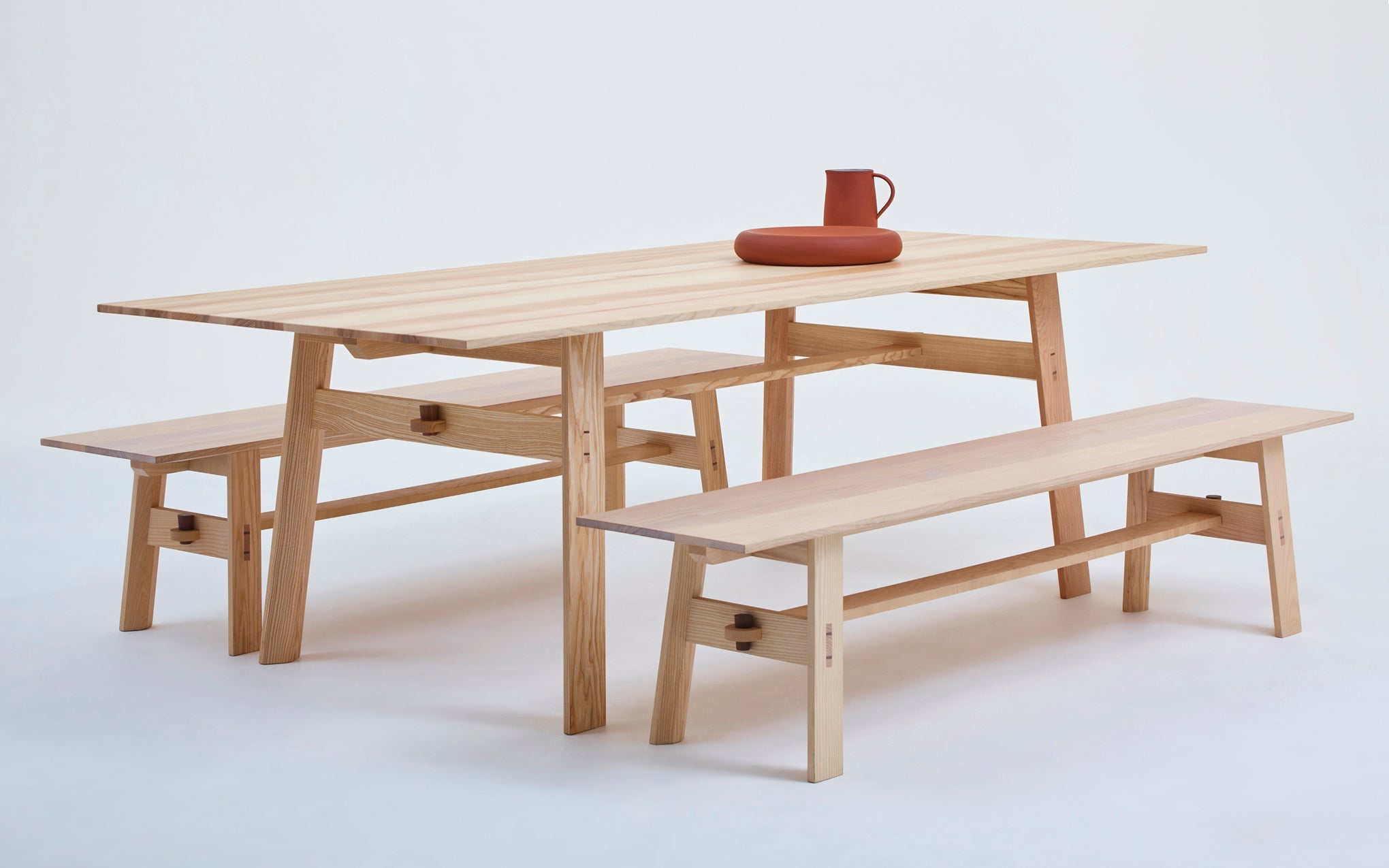 Ex-Display Jethro bench - Ash