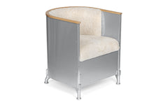 Aluminium armchair