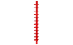 Pilaster shelf