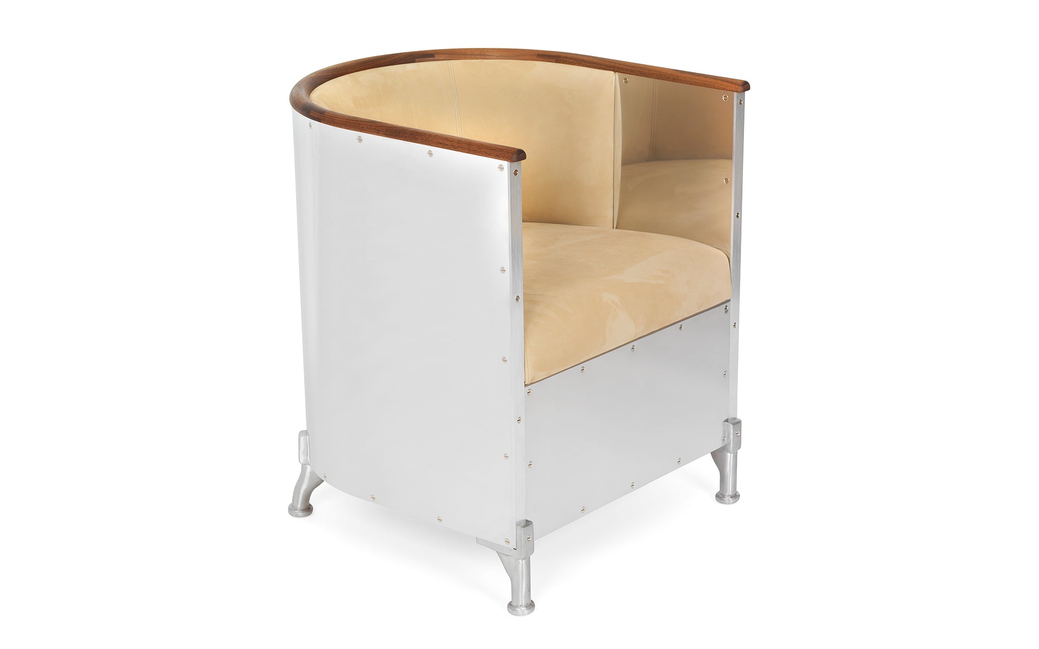 Aluminium armchair