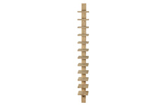 Pilaster shelf