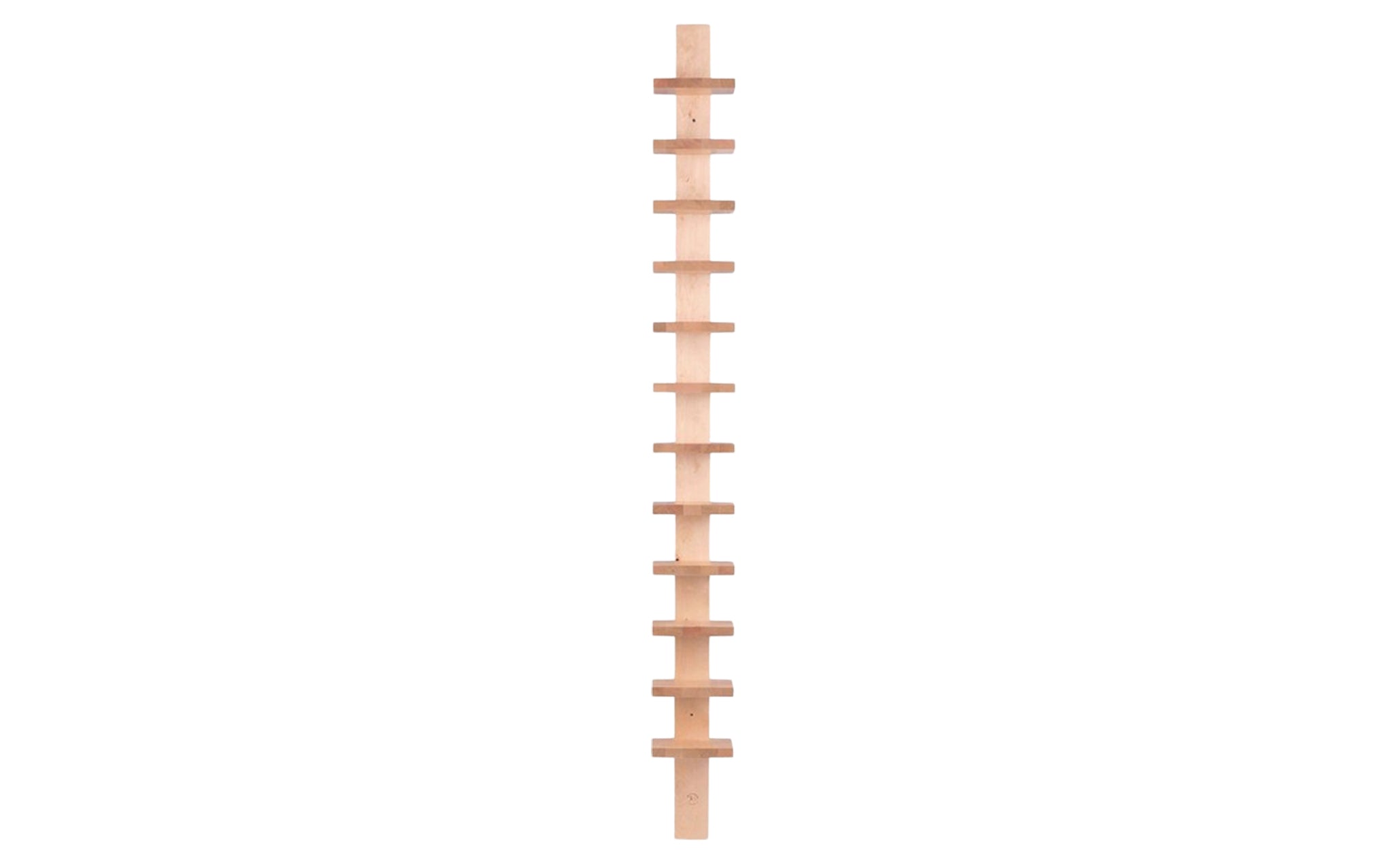 Pilaster shelf