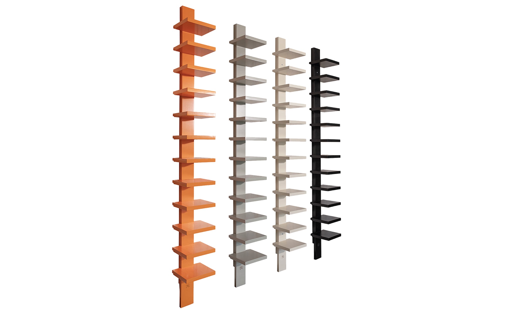 Pilaster shelf