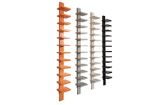 Pilaster shelf