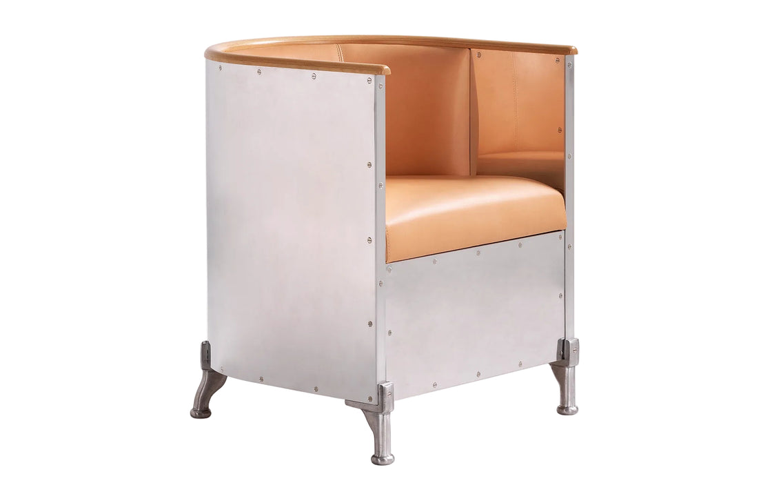 Aluminium armchair