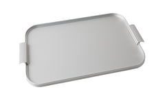 Kaymet Ribbed tray - diamond silver