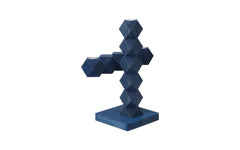 Clean cut candle holder