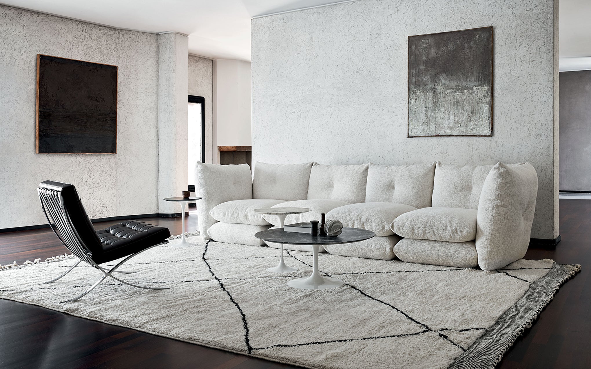 Perron Pillo sofa - 4 seat