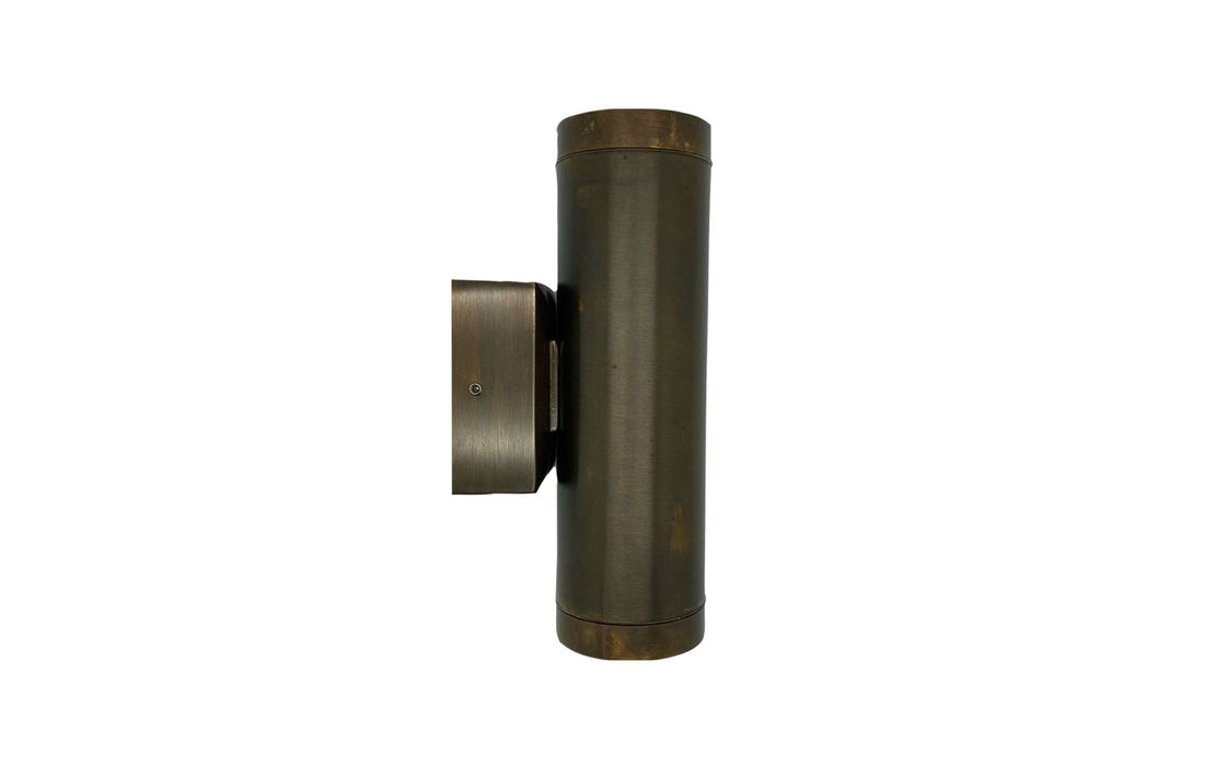 Clearance Navigator Up & Down wall light - antique brass