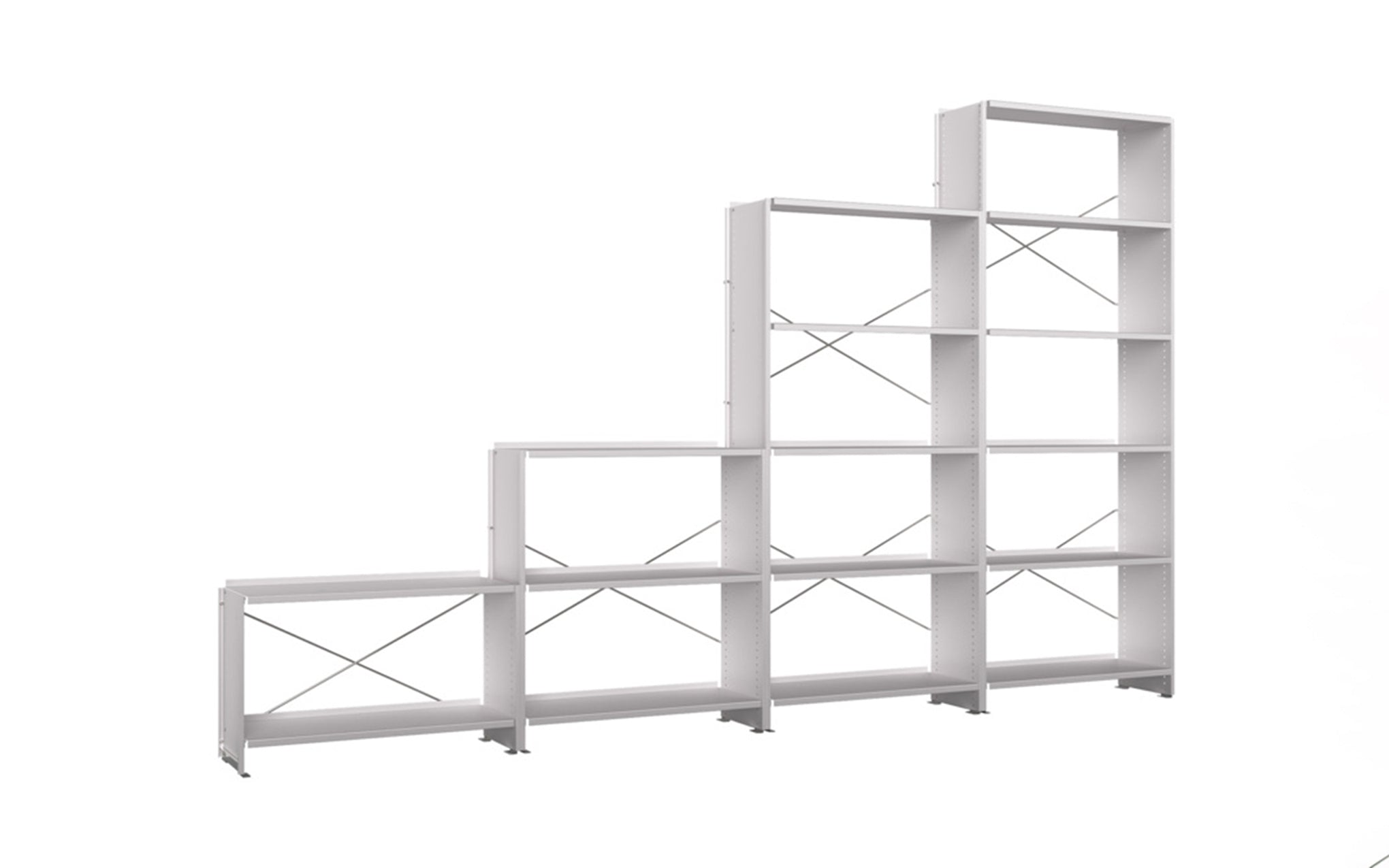 Aluminium shelf