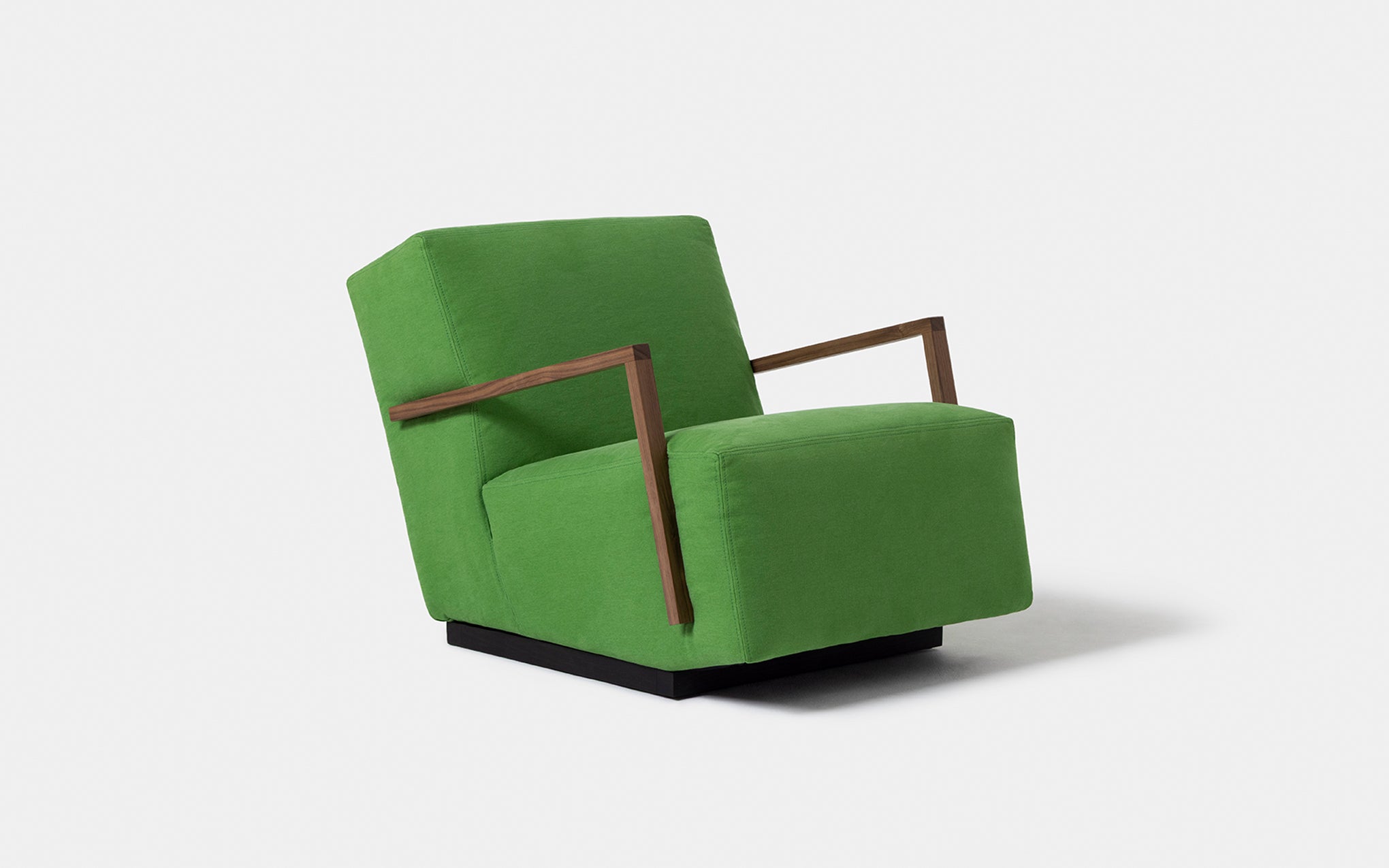 Marcel armchair - walnut arms