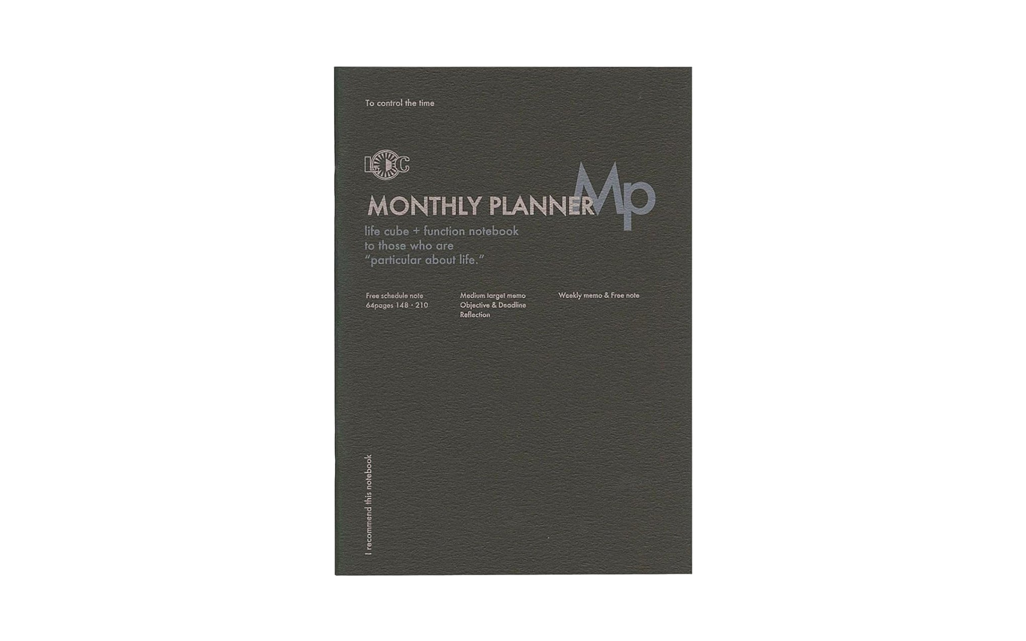 Function notebook - Monthly Planner