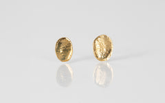 Left O earrings