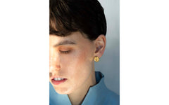 Left O earrings