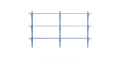 Levi wall shelf 1800 – 3 shelves